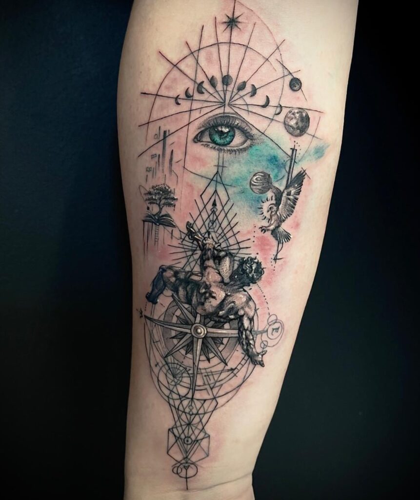 Художественные татуировки - Imaginea 26