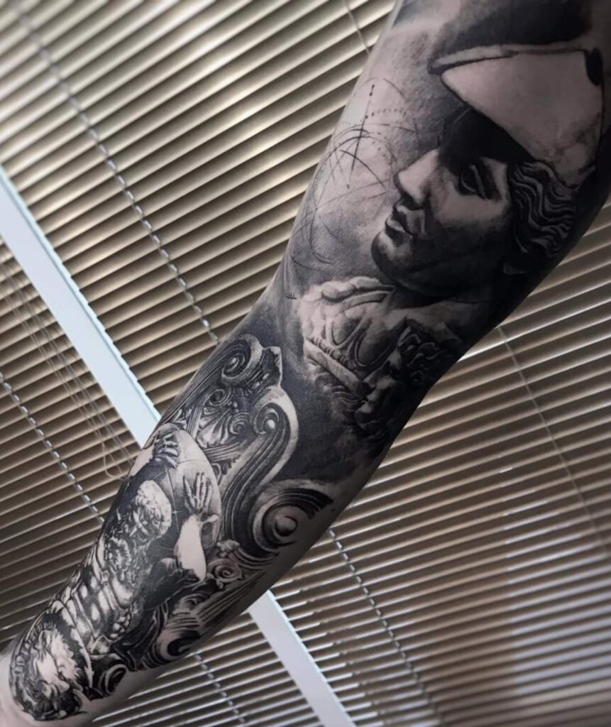 Художественные татуировки - Imaginea 34