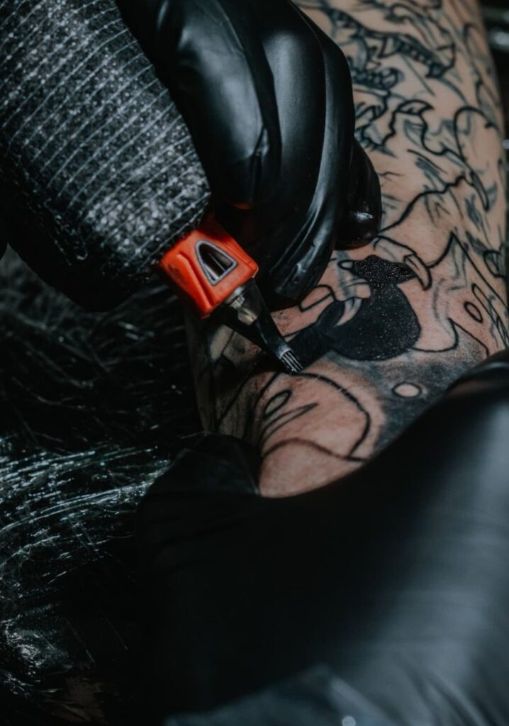 Коррекция татуировки